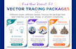 do professional vector tracing