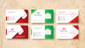 create a modern business card and stationery design