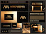 do minimalist realtor real estate logo, branding, brand kit or brand style guide