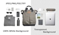 do background removal with clipping path, cutouts, white and transparent png