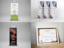 do custom retractable stand banner add design