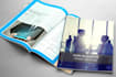design professional magazine in adobe indesign