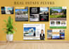 create an  awesome unique real estate,open house flyer