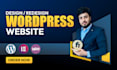build a professional and responsive wordpress website
