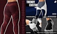 create trendy custom designs for leggings, yoga pants, and shorts