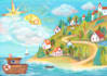 draw amazing children illustration for your book