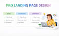 a high impact conversion focused landing page