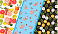 create hand drawn seamless patterns for fabric and apparel