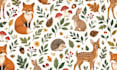 create hand drawn seamless patterns for fabric and apparel