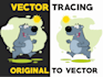 vectorise, vector tracing, trace,vectorise your logo