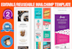 design responsive mailchimp email template