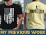 create eye catching t shirt design