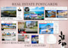 design just sold listed real estate postcard