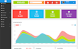 develop admin dashboard for web app or mobile app
