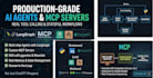 build production ready ai agents with mcp servers, langchain
