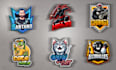 design mascot logo for esports,twitch,sport,gaming,team