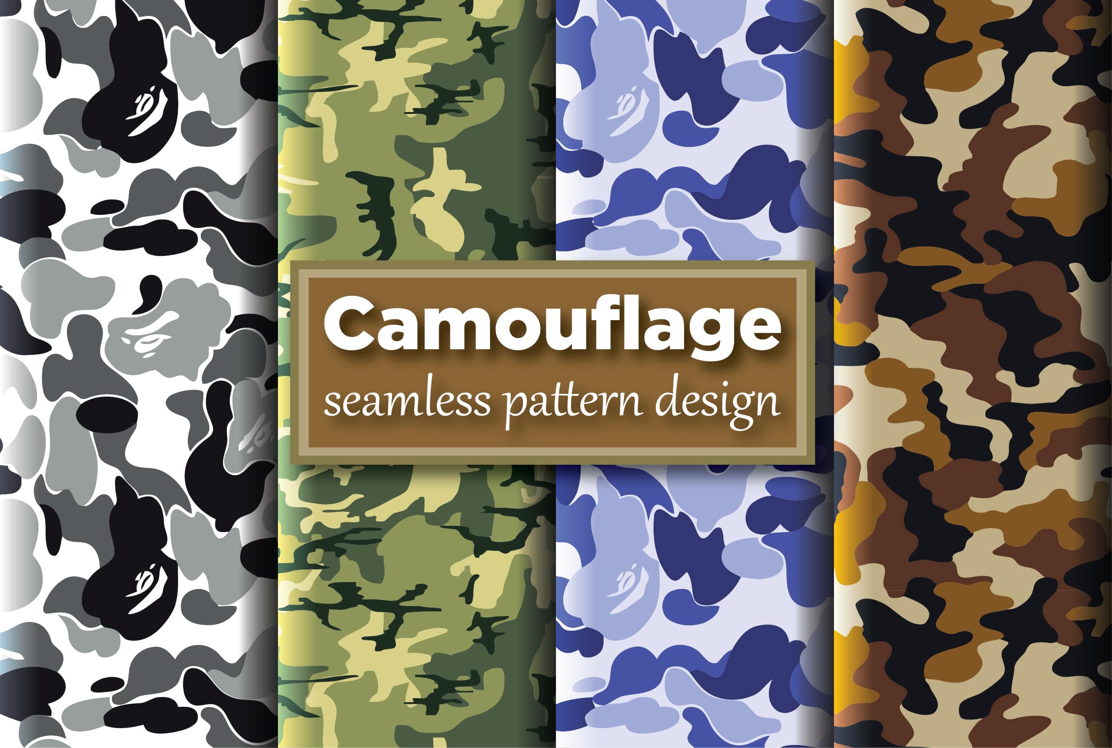 Camo Seamless Pattern : r/midjourney