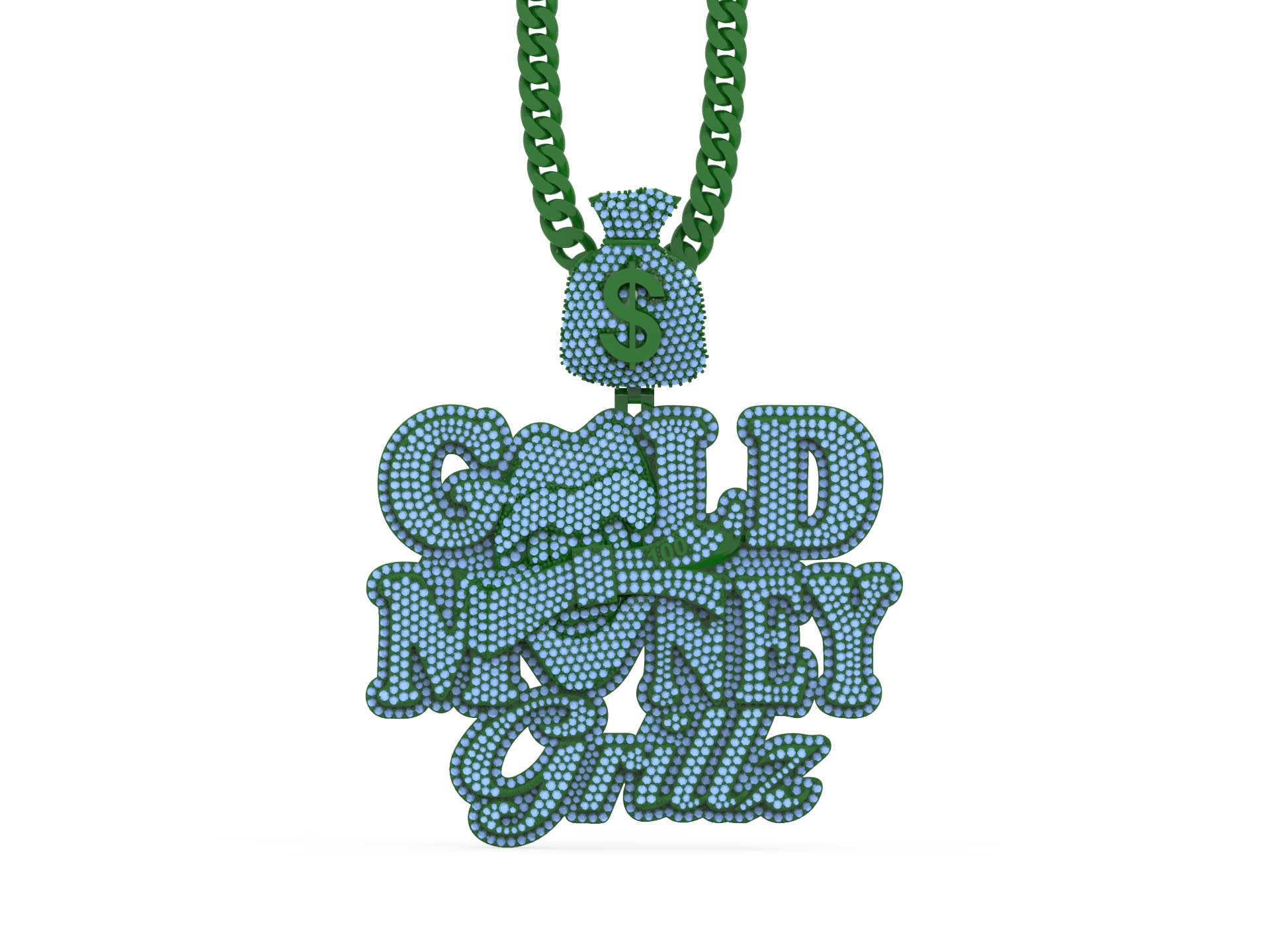 Custom hip clearance hop pendant design