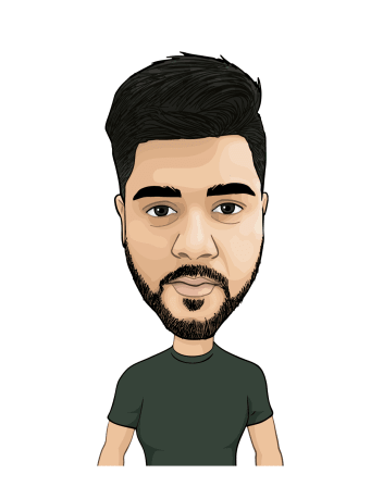 Draw nice style cartoon caricature as a profile picture by Ryadavpali