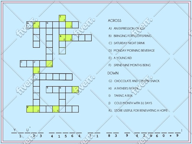 Create a custom crossword puzzle or word search for ...