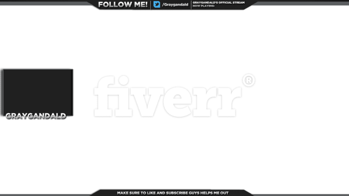 youtube obs overlay gaming template free