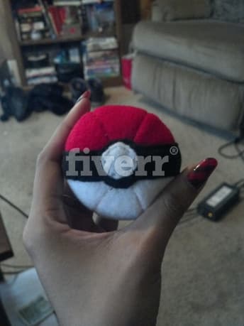 diy pokeball plush