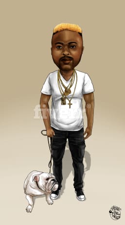 caricature drawing full body