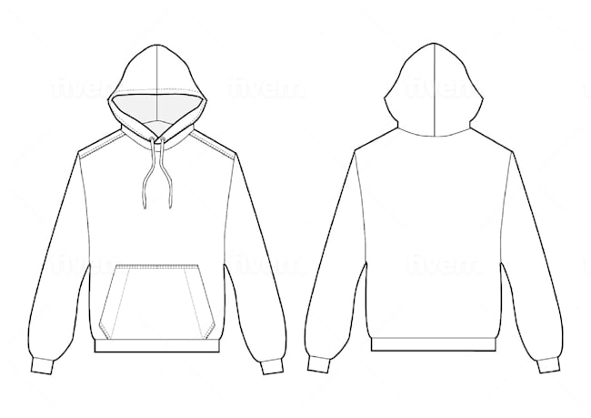 fashion CAD Illustration Flats Technical Drawings