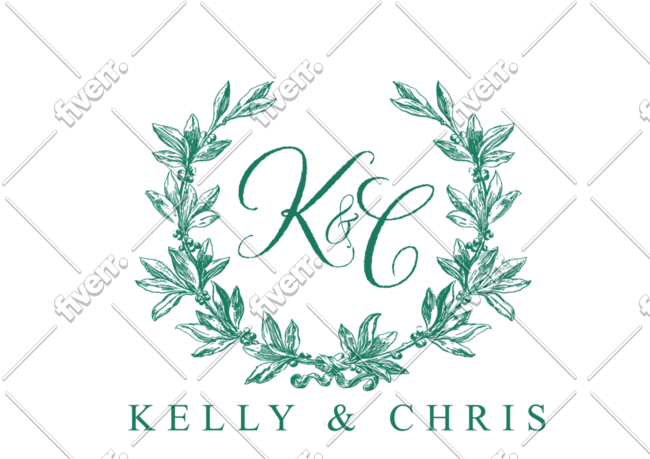 Make your wedding monogram by Maraveiler