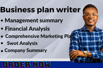 I will write productive business plan that solve financial challenges
