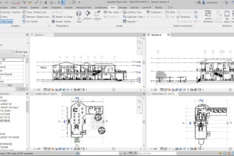 I will design your floor plan with revit