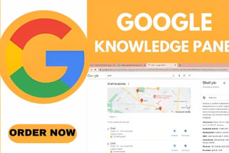 I will create and edit verified google knowledge panel for brand or personal