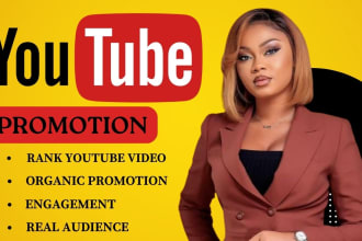 I will do youtube promotion to complete monetization organically