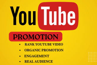 I will do youtube promotion to complete monetization organically