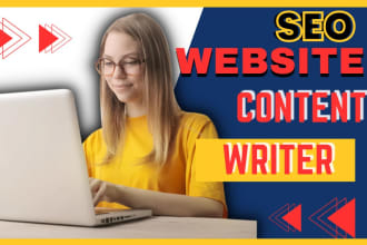 Be your SEO website content writer on any topic