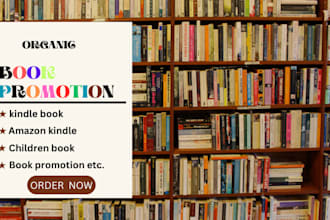 I will elevate your amazon kindle books reach and sales