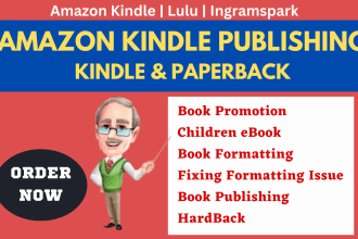 I will edit your children book, amazon kdp book formatting and amazon publishing