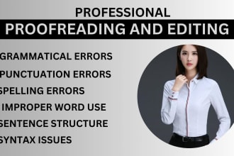 I will proofread and edit your books, ebooks, as a copy, book editor and proofreader