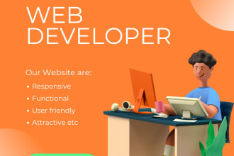 I will be your full stack web developer in lamp, mean stack