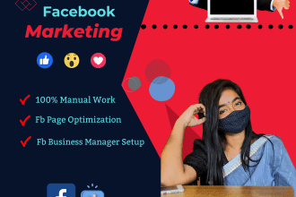 I will do professional Facebook page optimization and business manager setup