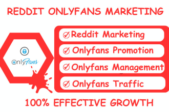 I will do onlyfans promotion, reddit ads adult web link marketing and twitter shoutout