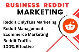 I will reddit promotion and marketing to increase ecommerce, business website traffic