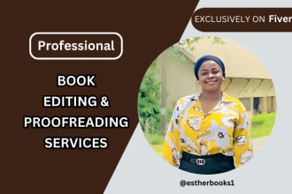 I will proofread edit and format novel fiction and non fiction book ebook ghostwriter
