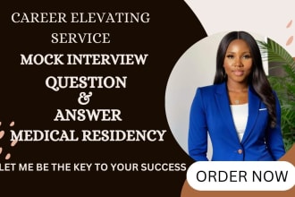 I will provide mock interview question and answer for medical residency