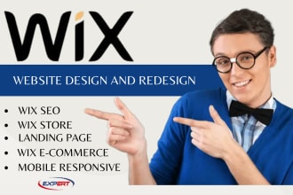 I will wix website design wix website redesign wix website design wix website redesign