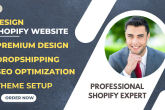 Shopify store design