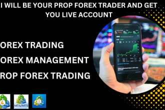 I will manage your prop forex trading, prop trading and do forex management