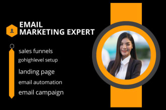 I will setup hubspot crm automation, design hubspot website, landing page