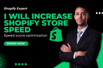 I will do shopify speed optimization score, shopify speed score