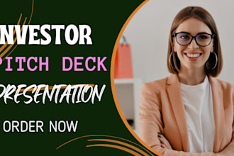 I will create you a professional TV, web series or film pitch deck